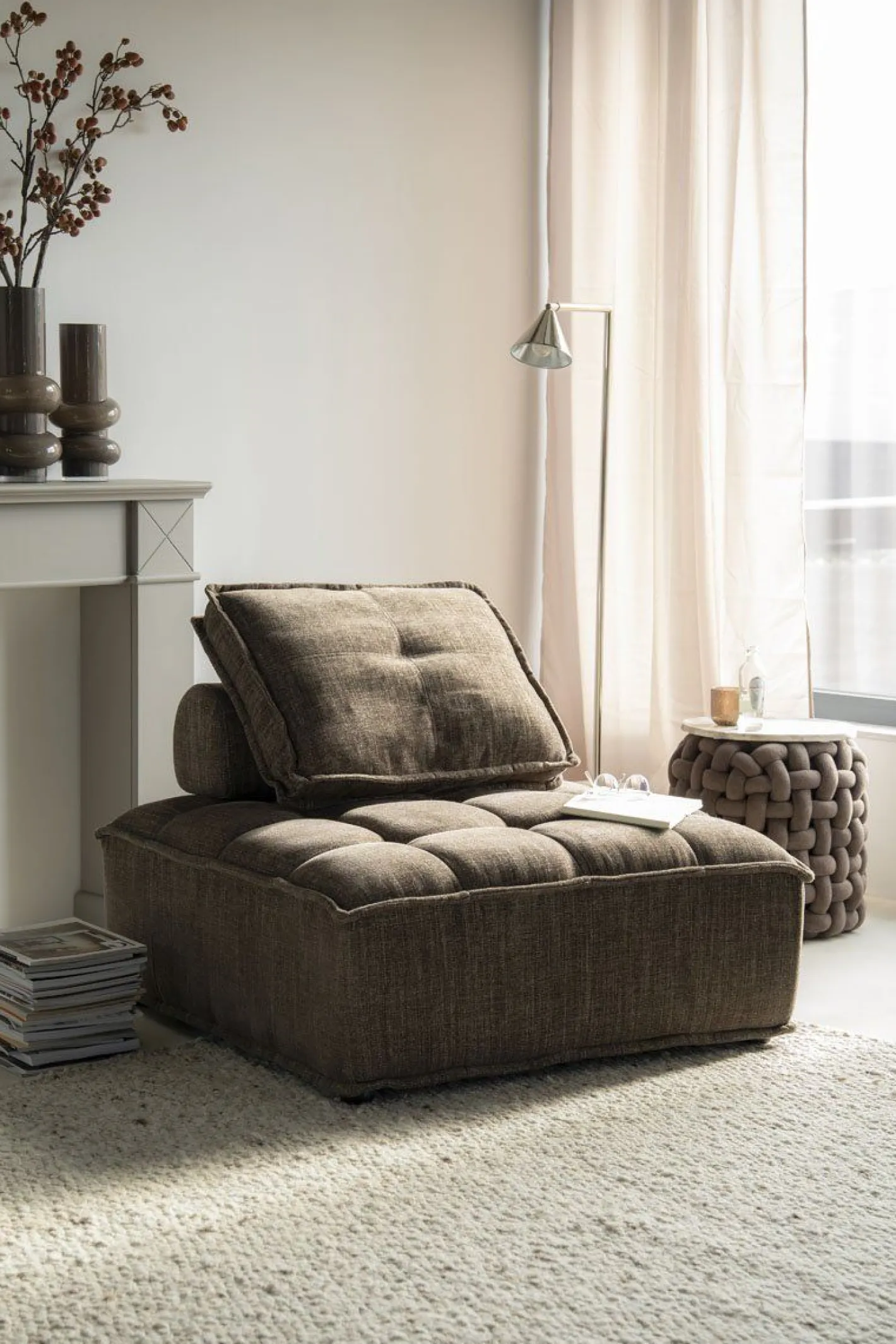 Discount By Boo Hive Loveseat Bruin