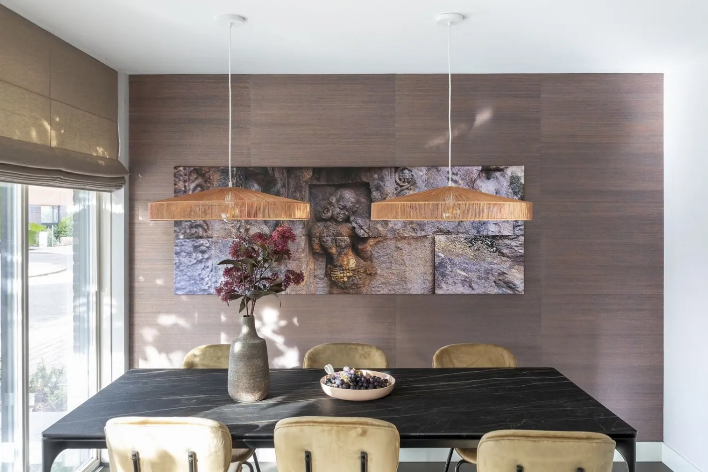 HKLIVING Rope Hanglamp Terra