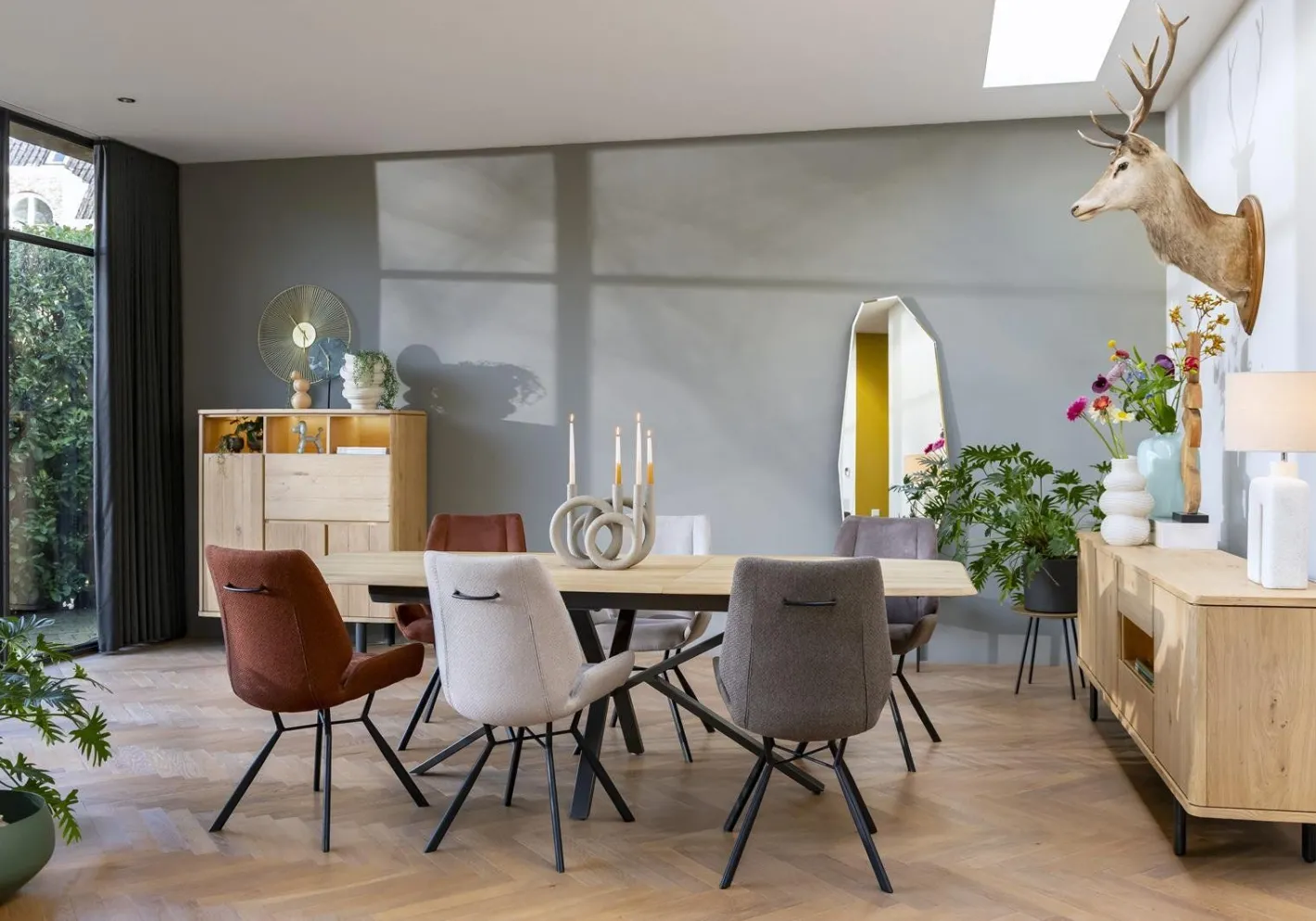Clearance Henders en Hazel Home Ovaal Eettafel Natural