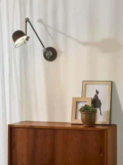 Lucide Honore Wandlamp Roest Bruin