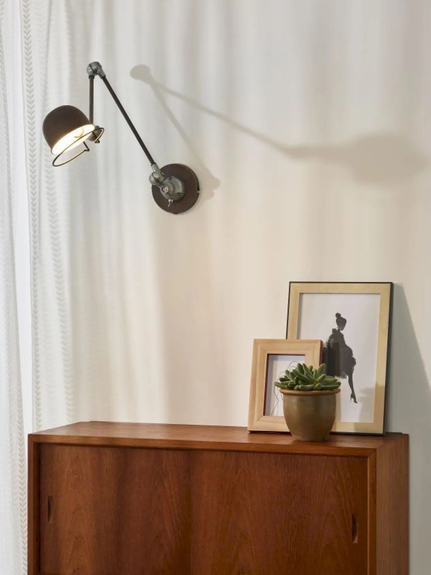 Lucide Honore Wandlamp Roest Bruin