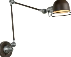 Lucide Honore Wandlamp Roest Bruin