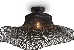 Hot Good&Mojo Ibiza L Plafondlamp Black