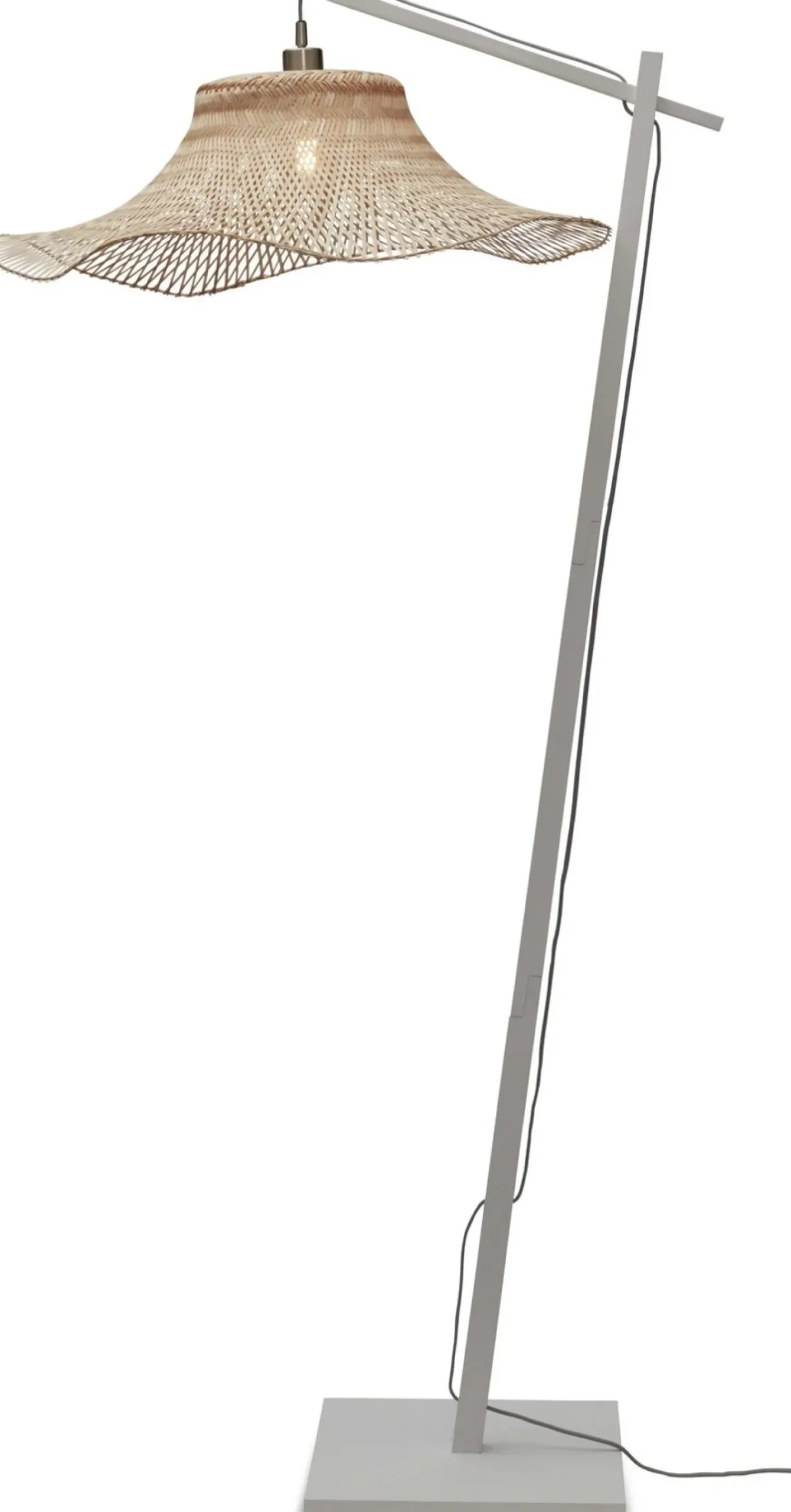 Best Good&Mojo Ibiza L Vloerlamp Natural, Grey