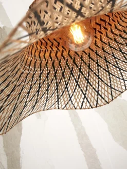 Clearance Good&Mojo Ibiza L Vloerlamp Natural, Grey