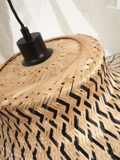 Discount Good&Mojo Ibiza S Hanglamp Natural, Black