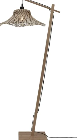 Hot Good&Mojo Ibiza S Vloerlamp Natural, Black