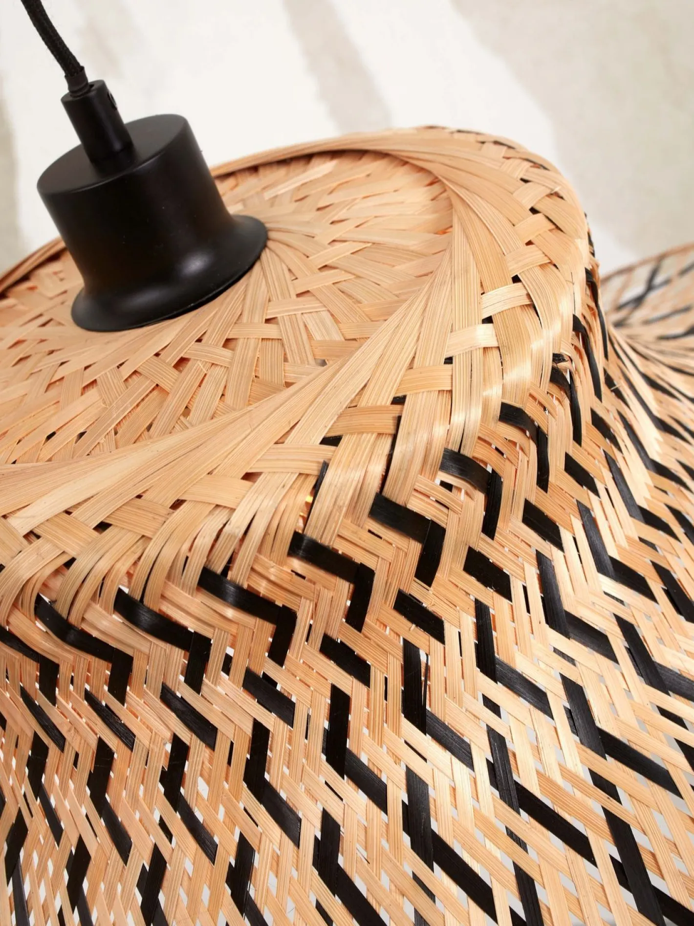 Hot Good&Mojo Ibiza S Vloerlamp Natural, Black