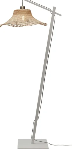 Online Good&Mojo Ibiza S Vloerlamp White, Natural, Grey