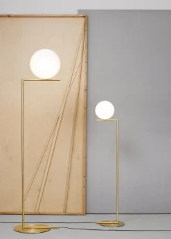 Sale Flos Ic Light F2 Vloerlamp Brass