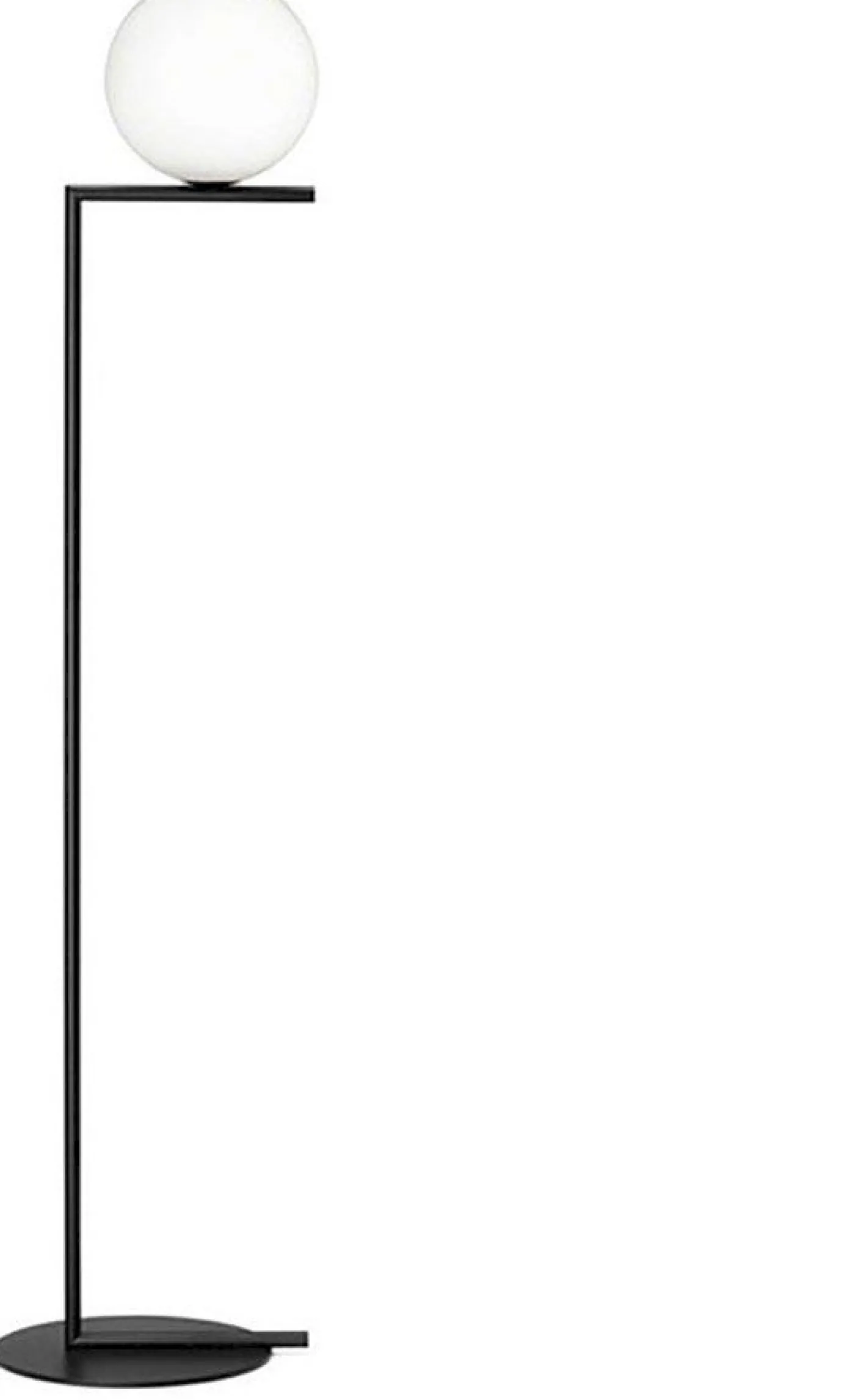 Flos Ic Light F1 Vloerlamp Black