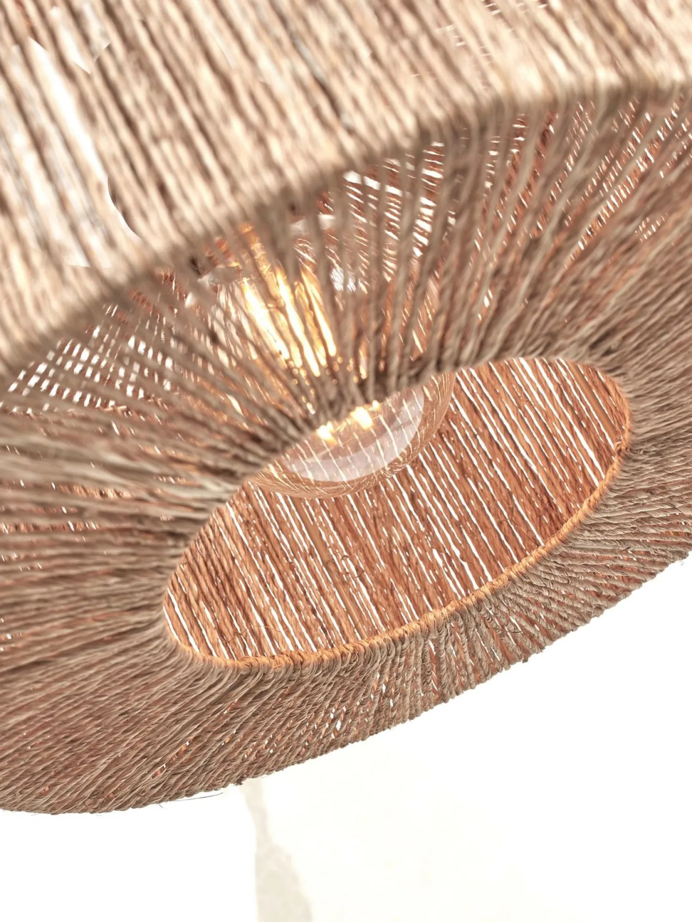 Clearance Good&Mojo Iguazu 1 Arm Vloerlamp Natural, Black