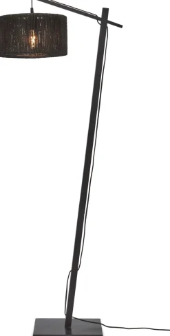 Discount Good&Mojo Iguazu 1 Arm Vloerlamp Black