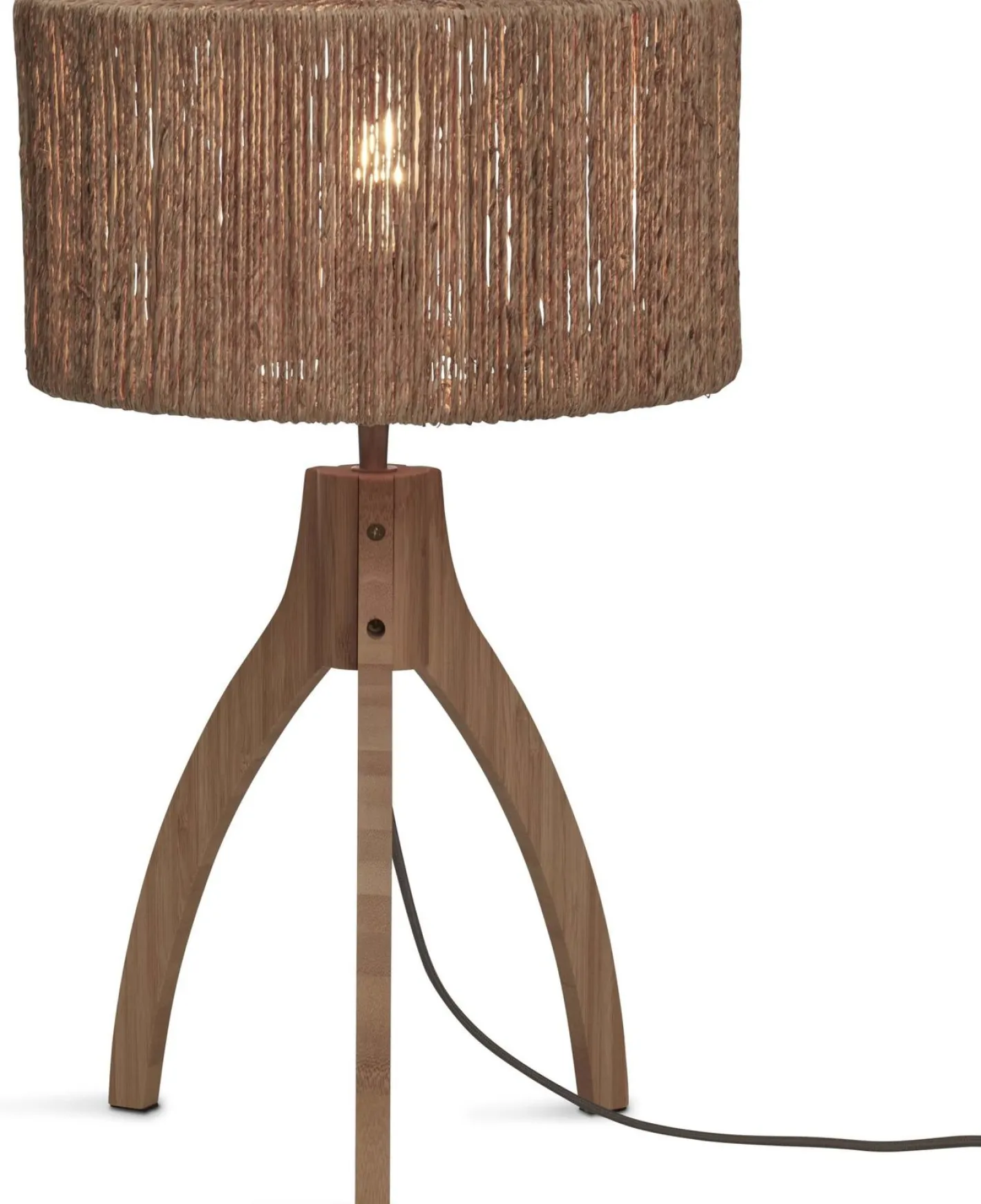 Outlet Good&Mojo Iguazu 3 legs Tafellamp Natural