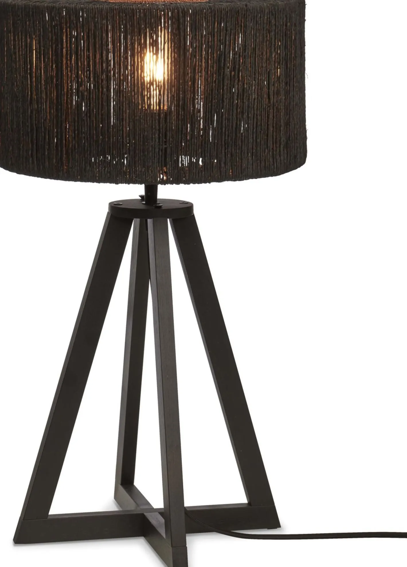 Hot Good&Mojo Iguazu 4 legs Tafellamp Black