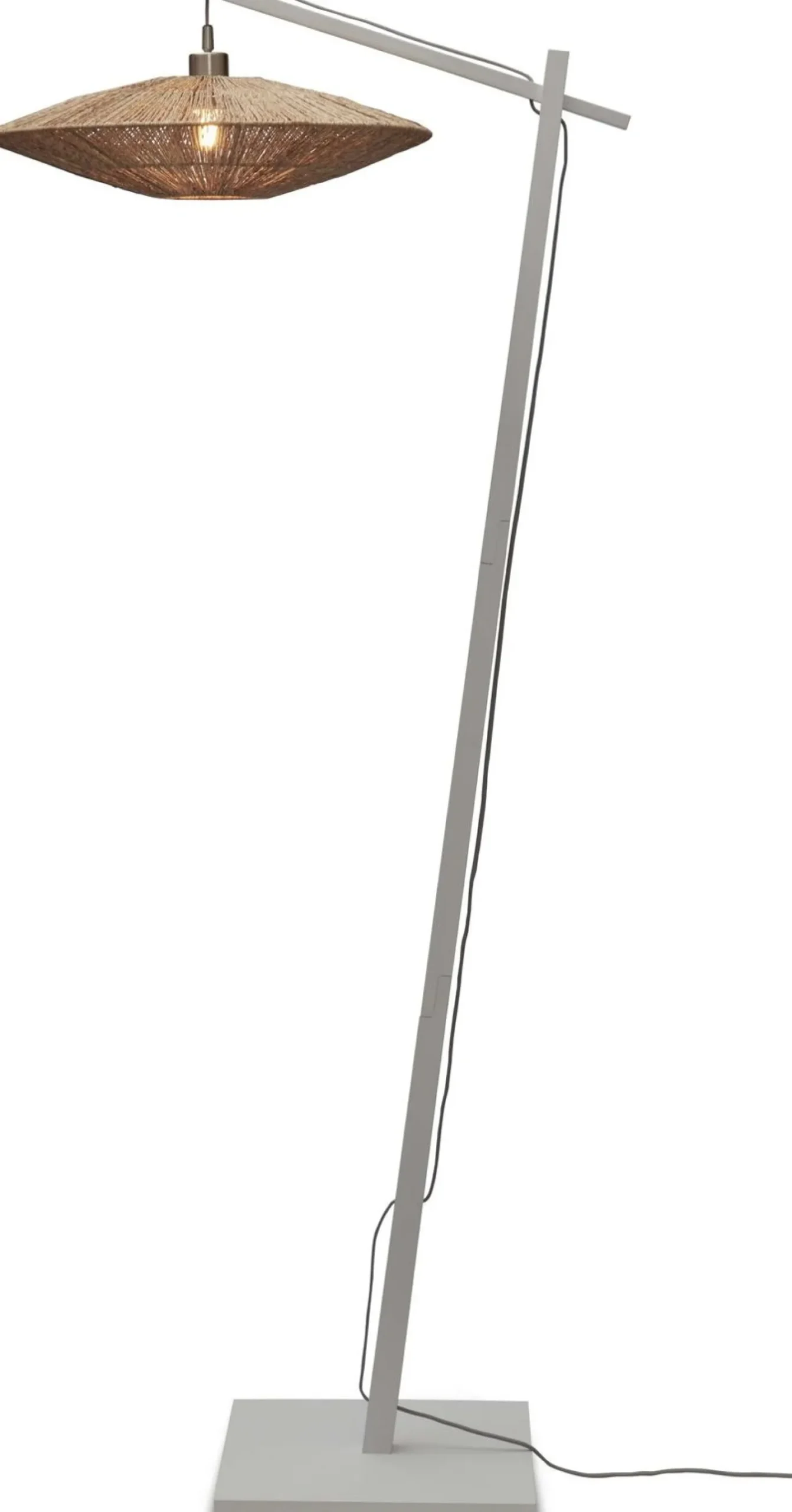 Hot Good&Mojo Iguazu L Vloerlamp White, Natural, Grey