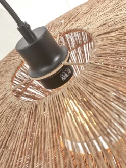 Good&Mojo Iguazu L Vloerlamp Natural, Grey