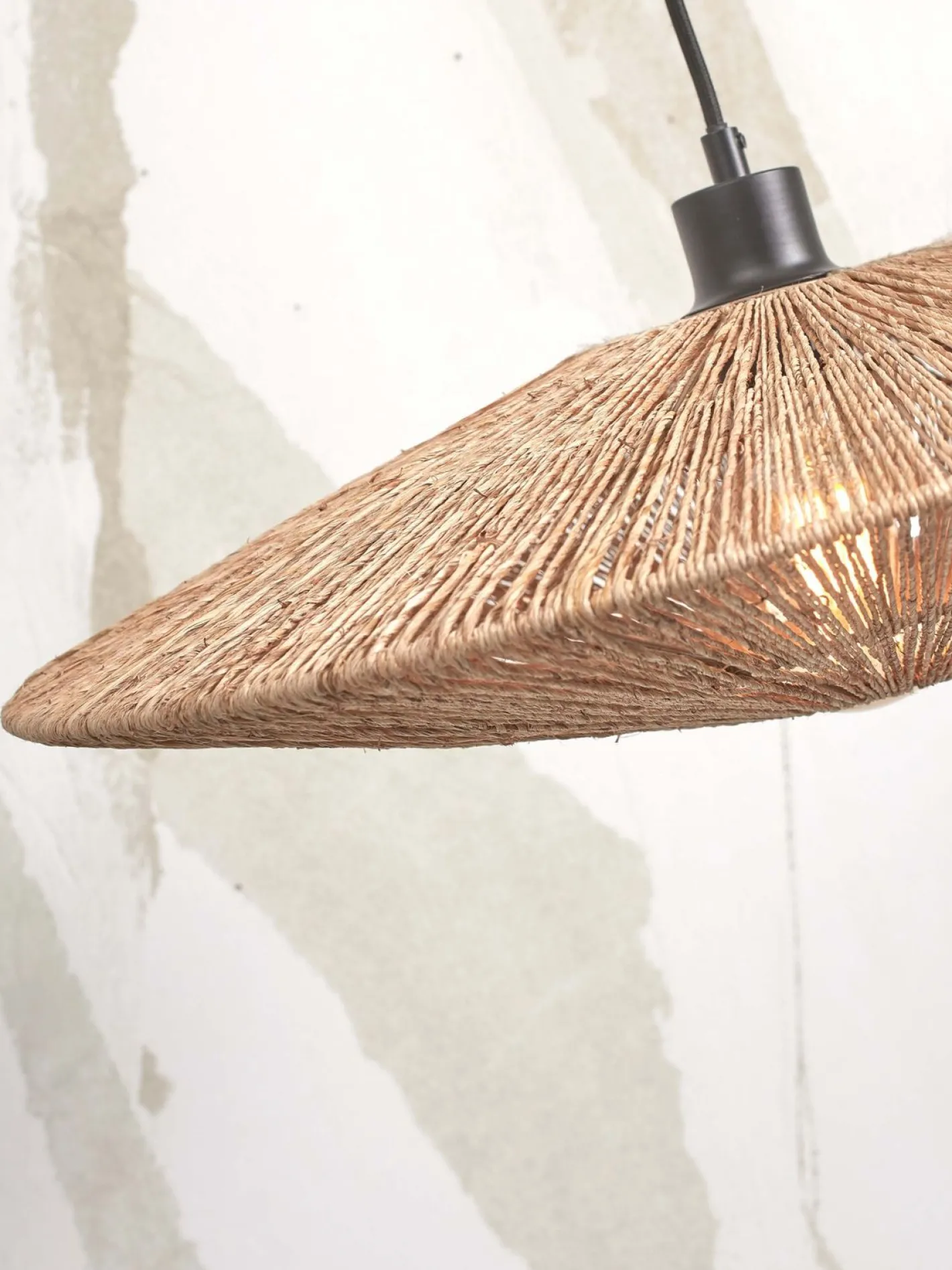 Good&Mojo Iguazu L Vloerlamp Natural, Grey