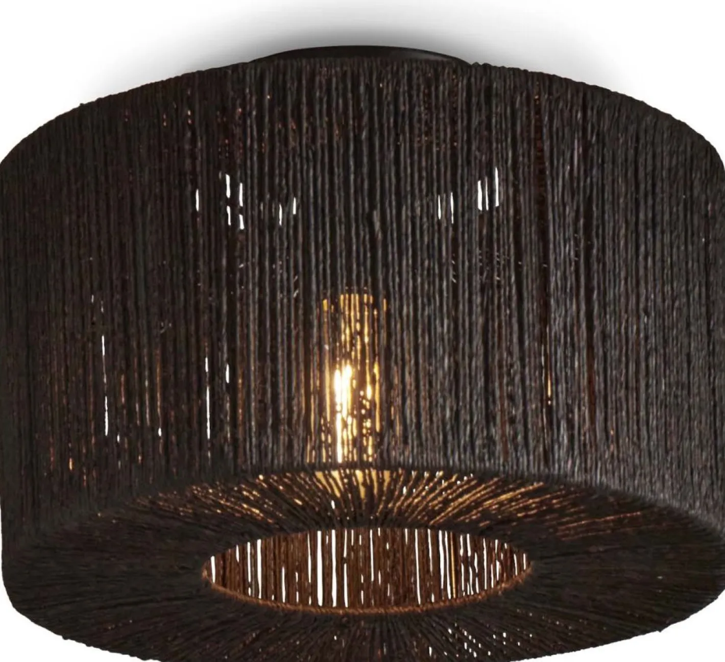 Best Good&Mojo Iguazu Rond Plafondlamp Black