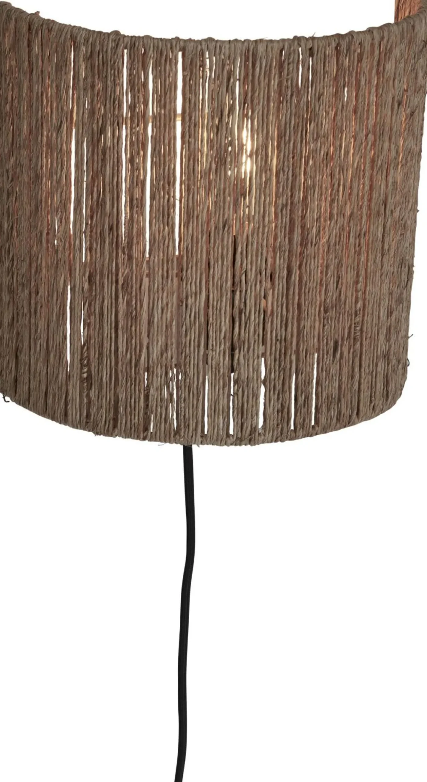 Online Good&Mojo Iguazu Wandlamp Natural, Black