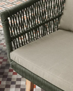 Outlet Kave Home Inti Loungeset Groen