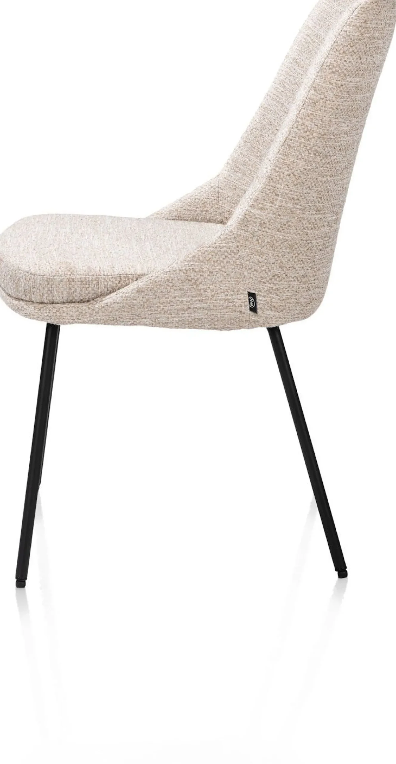 New Henders en Hazel Isaac Bellini Eetkamerstoel Creme