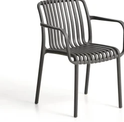 New Kave Home Isabellini Tuinstoel Antraciet