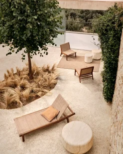 Clearance Kave Home Itani Outdoor Fauteuil Naturel