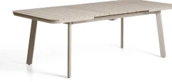 Best Kave Home Izola Uitschuifbare Tuintafel Beige