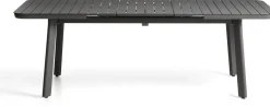 Sale Kave Home Izola Uitschuifbare Tuintafel Grafiet
