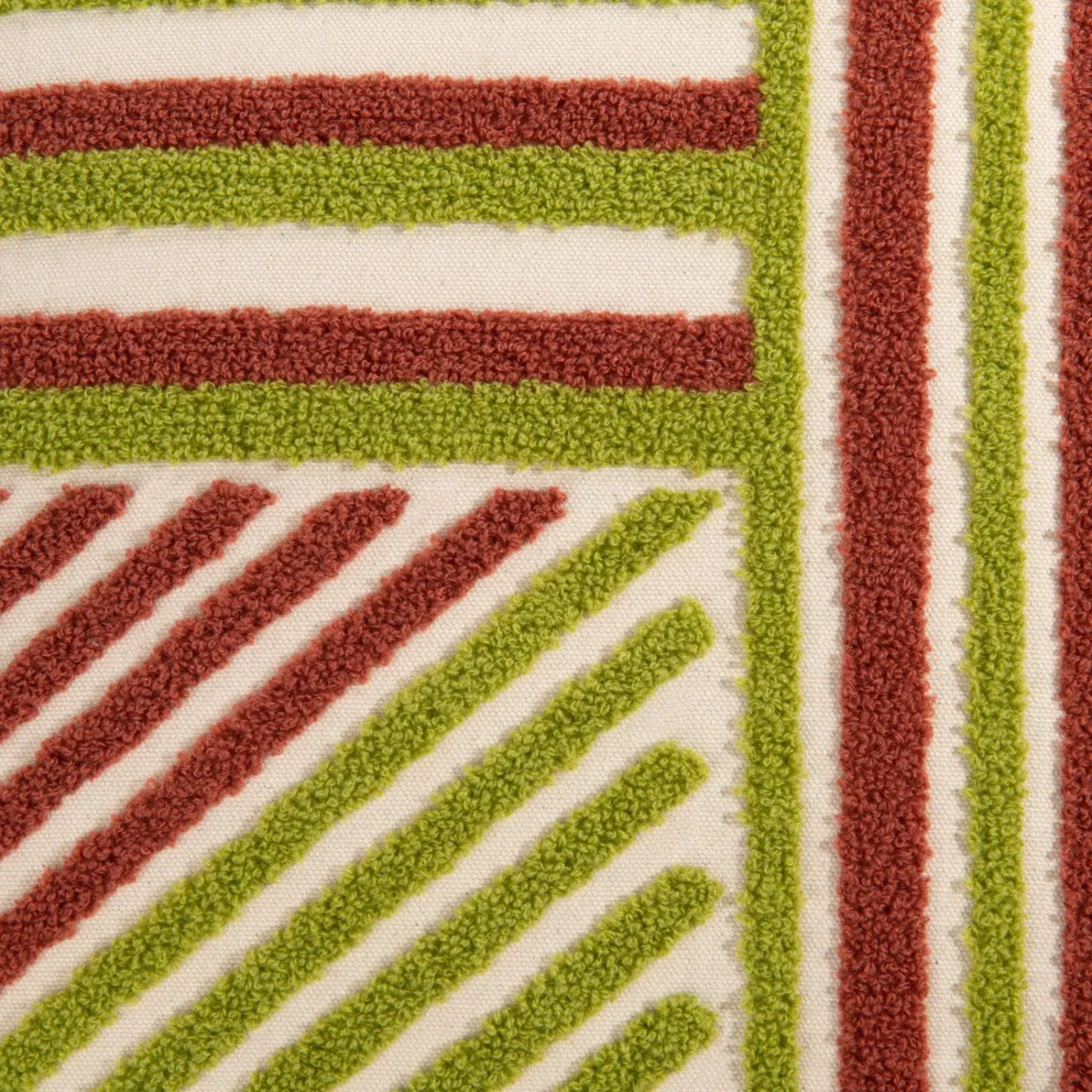 COCO maison Jamy Sierkussen Groen, Bruin, Multi