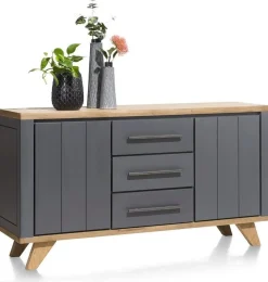 Hot Henders en Hazel Jardin Dressoir Railway Brown, Antraciet