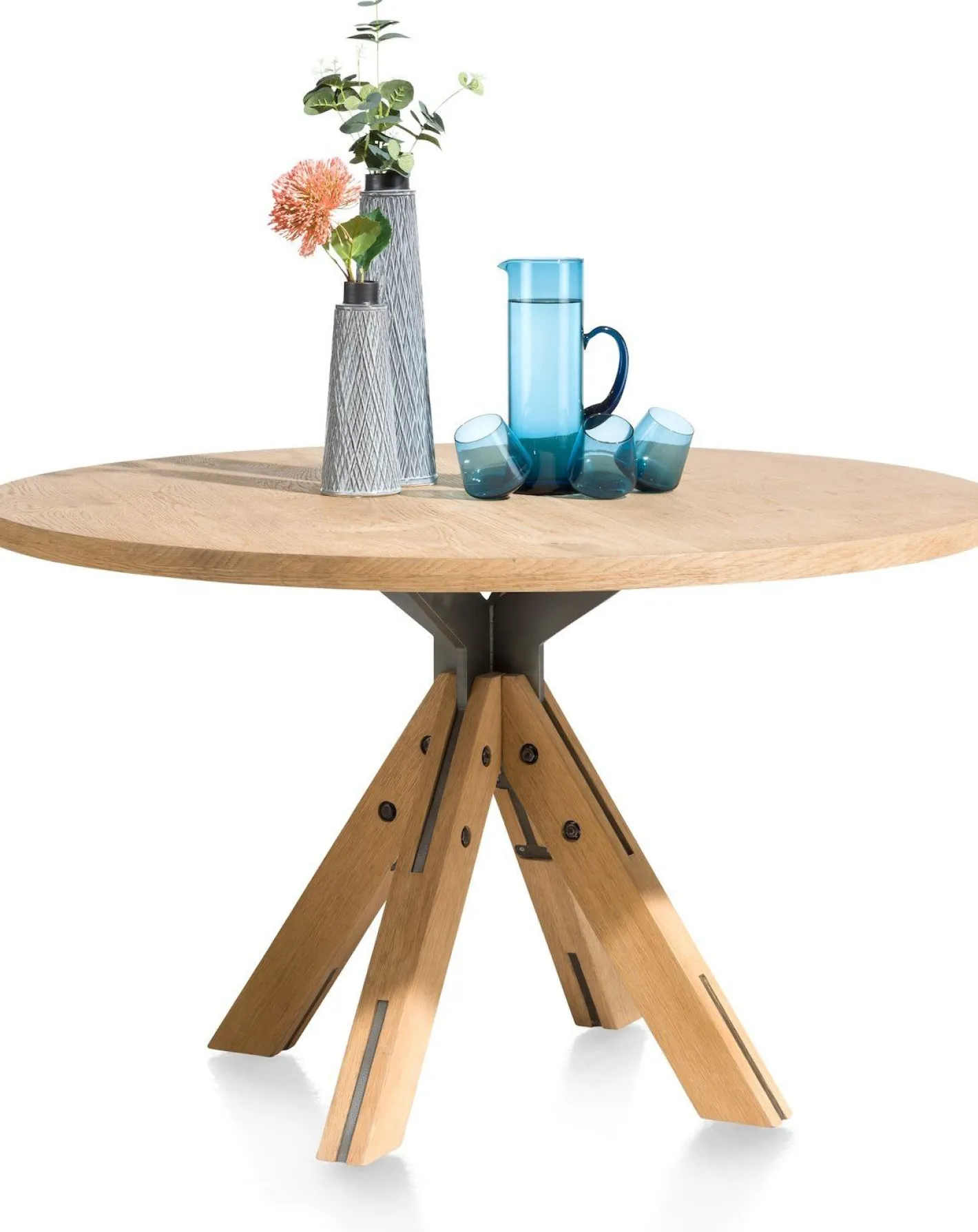 Sale Henders en Hazel Jardino Rond Eettafel Railway Brown