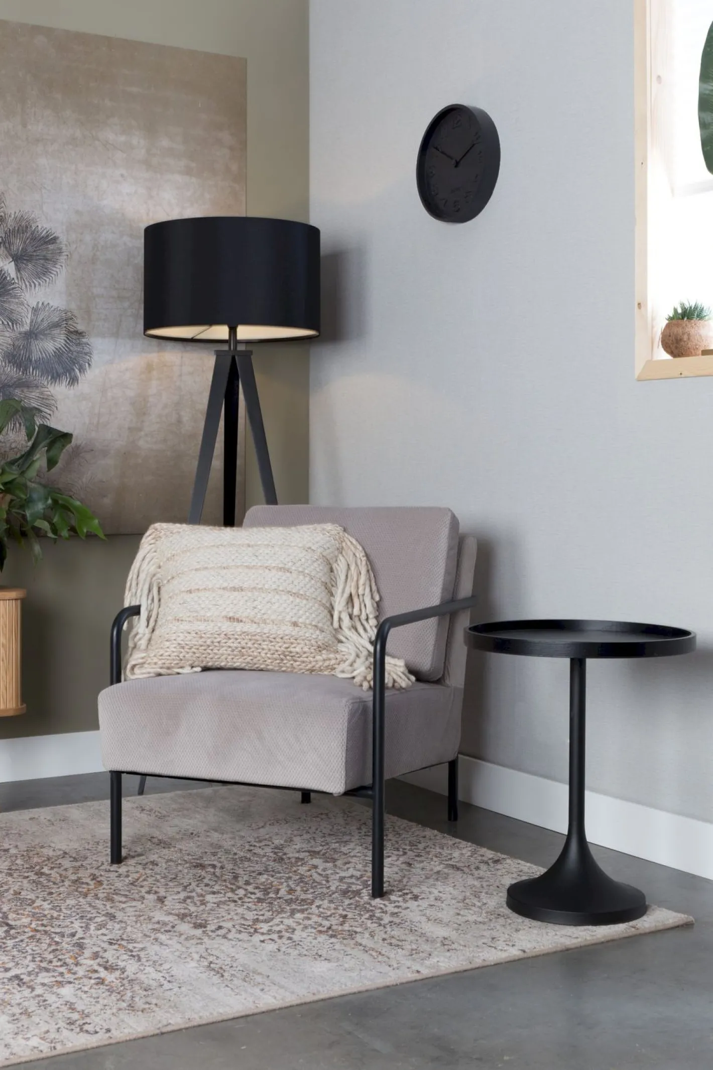 Sale Zuiver Jason Bijzettafel Zwart