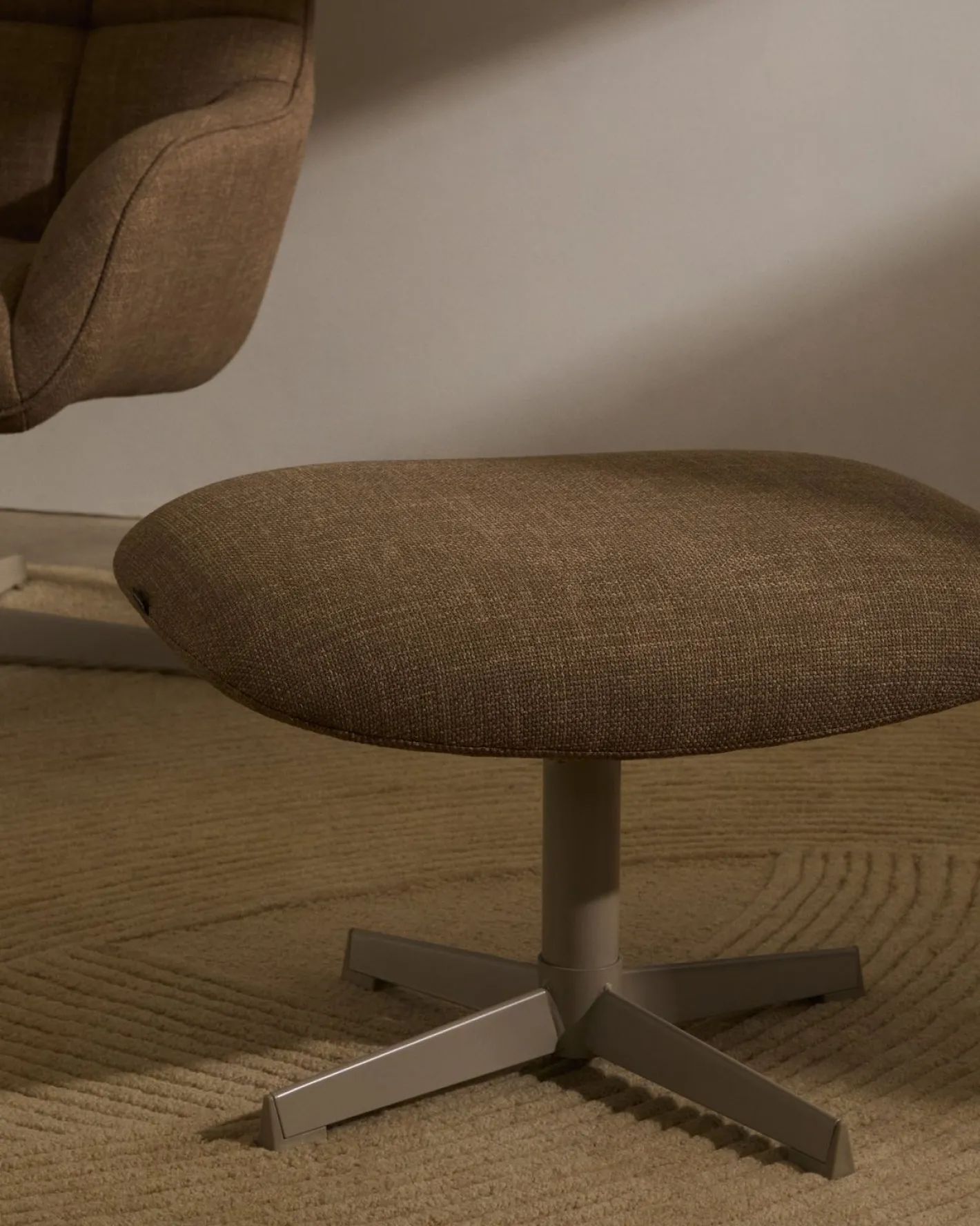 Discount Kave Home Jaspe Voetenbank Lichtbruin