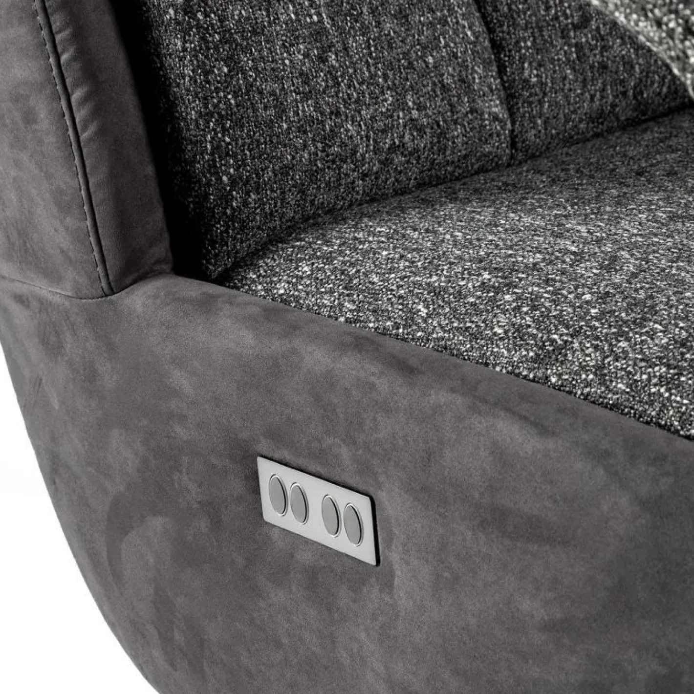 Sale Feelings Wonen Jasper Medium Relaxfauteuil Lava, Onyx
