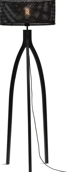 Outlet Good&Mojo Java 3 Legs Vloerlamp Black