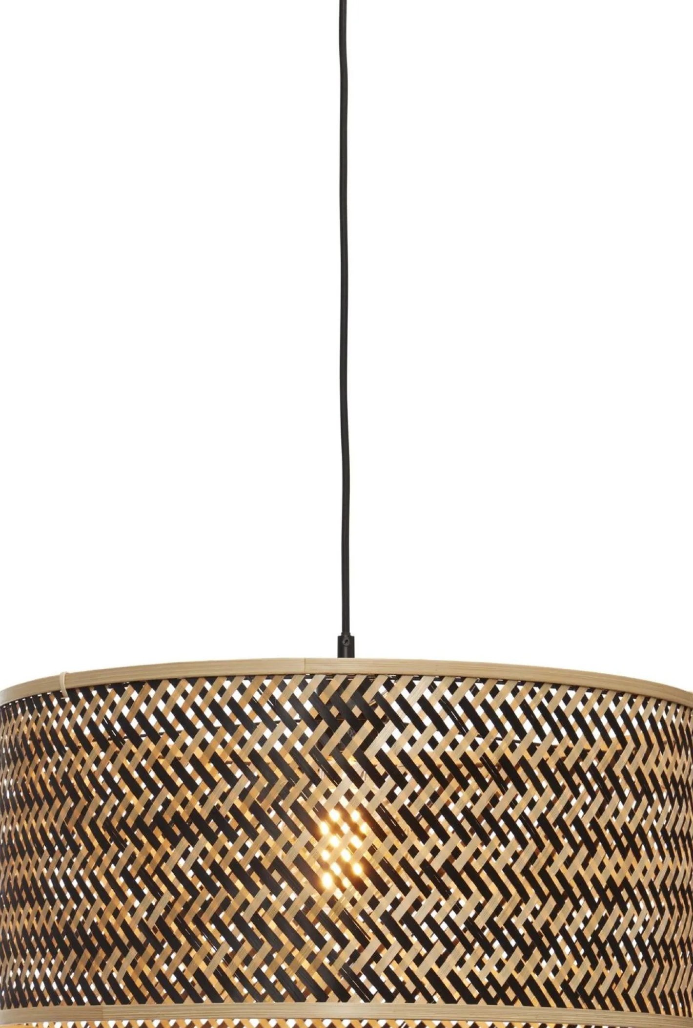 Outlet Good&Mojo Java Hanglamp Natural, Black