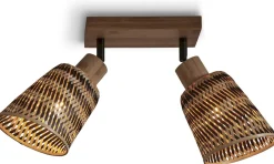 New Good&Mojo Java L Plafondlamp Black, Natural