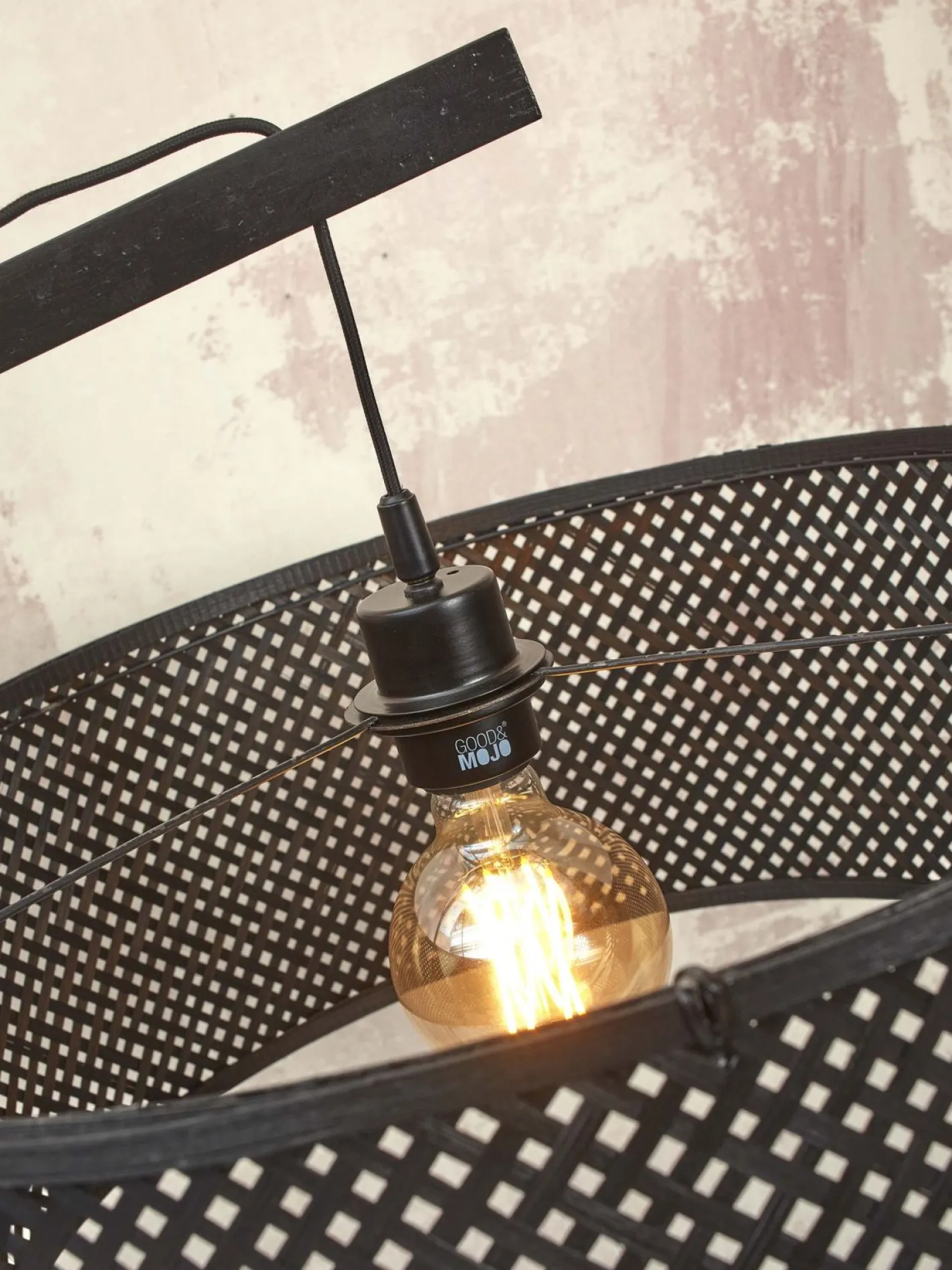Outlet Good&Mojo Java XL Vloerlamp Black
