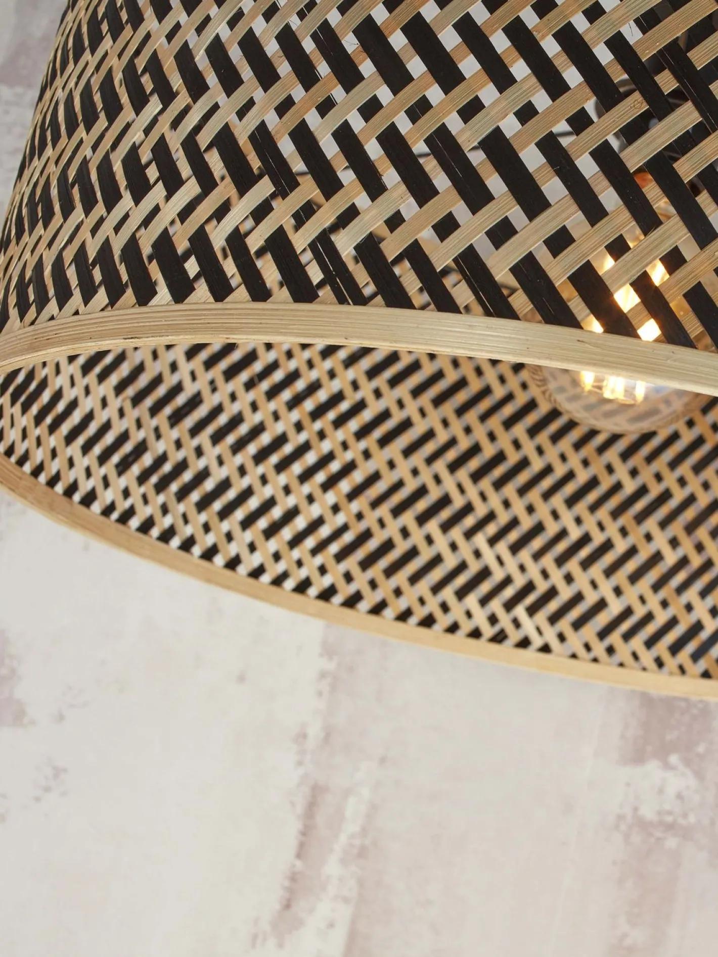 Online Good&Mojo Java XL Vloerlamp Black, Natural