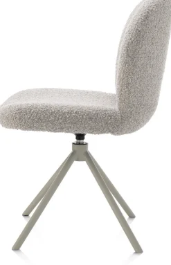 New XOOON Jaxon Eetkamerstoel Kiezel, Silk Grey