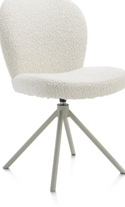 New XOOON Jaxon Eetkamerstoel Ivoor, Silk Grey