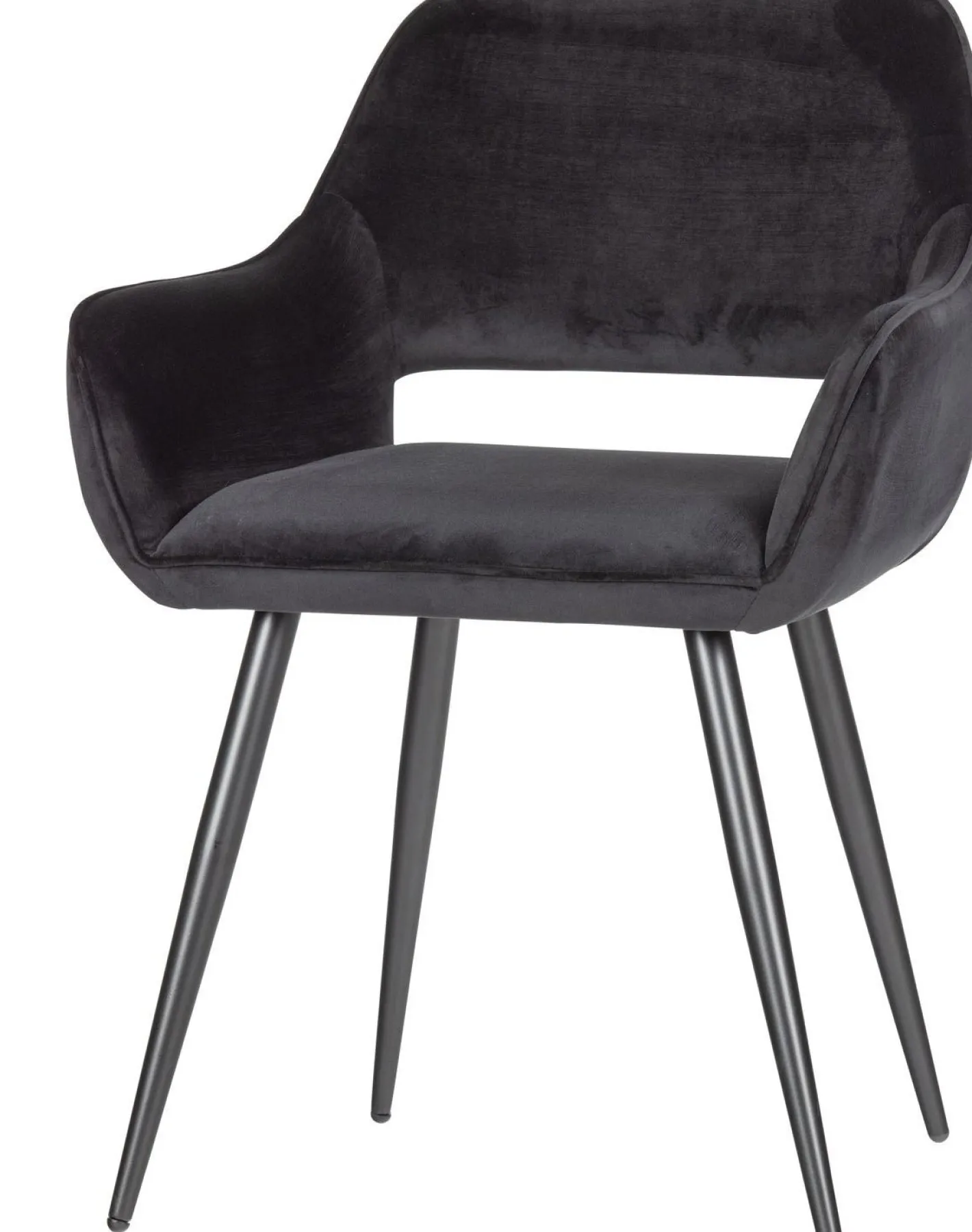 Online WOOOD Jelle set van 2 Eetkamerstoel Black