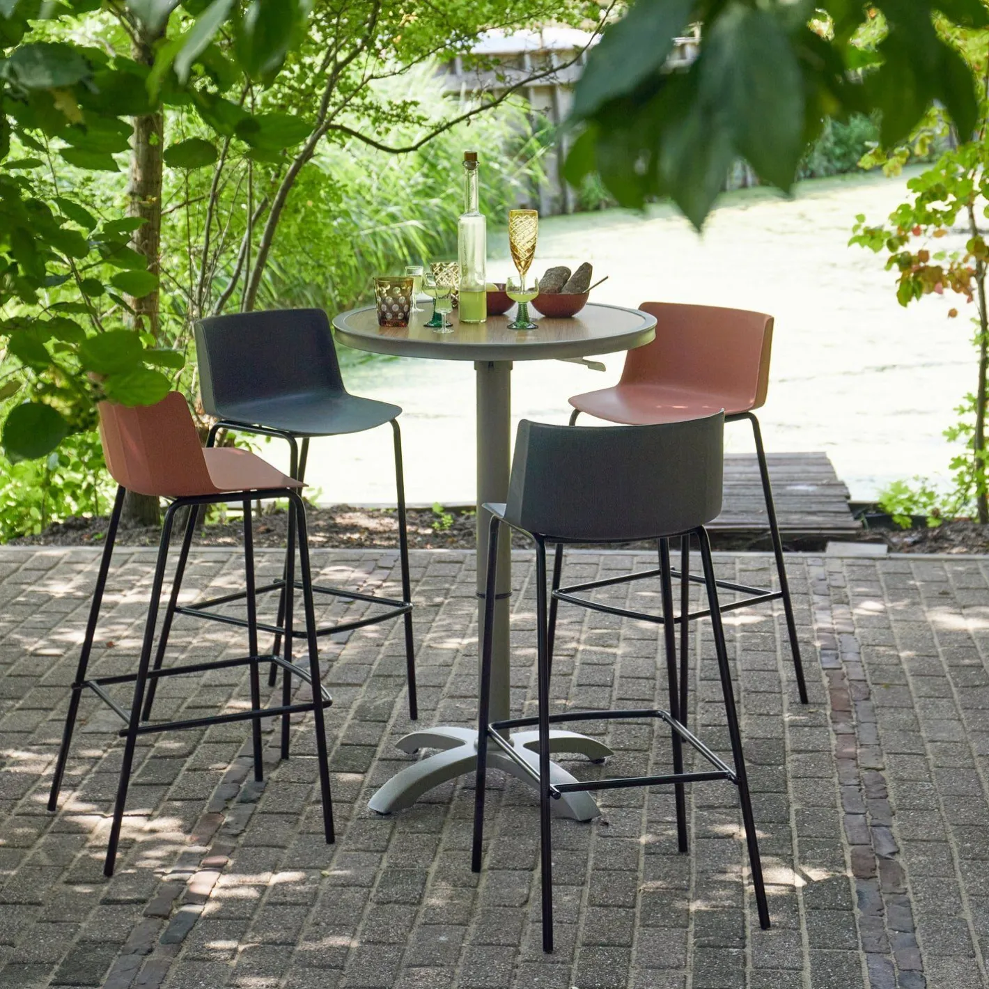 Hot WOOOD Jeppe Bartafel Brown, Grey