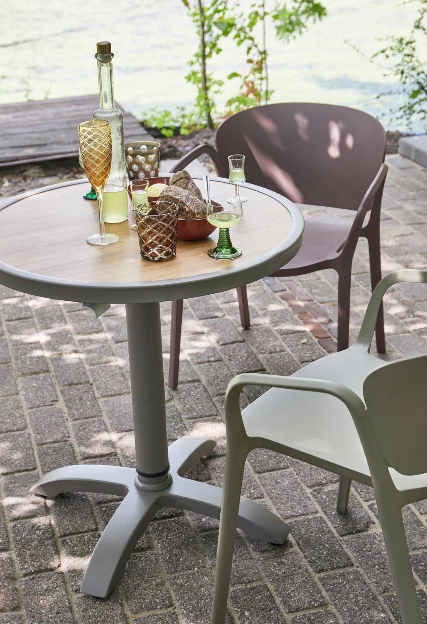 Hot WOOOD Jeppe Bartafel Brown, Grey