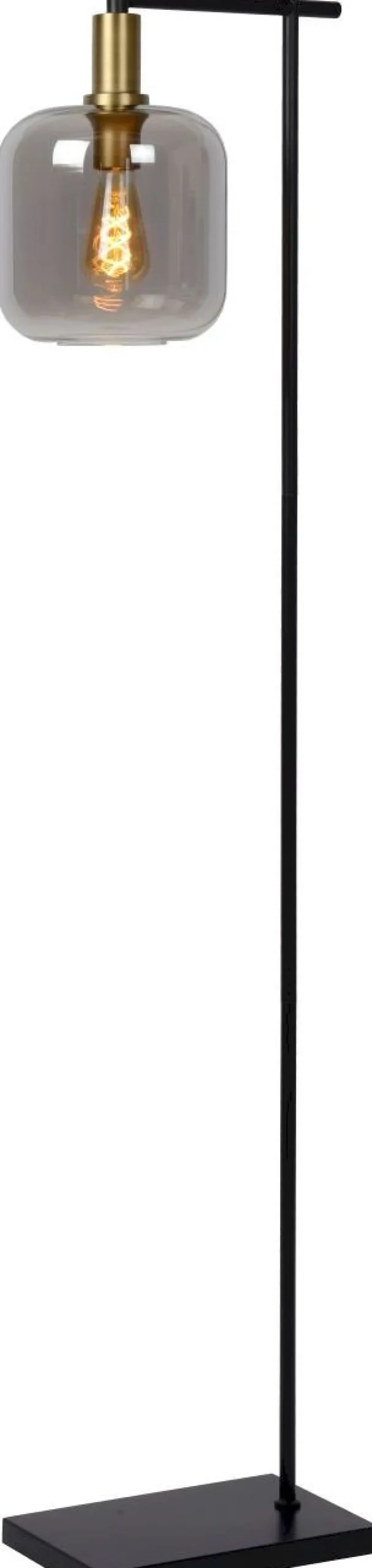Discount Lucide Joanet Vloerlamp Zwart