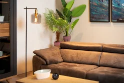 Discount Lucide Joanet Vloerlamp Zwart