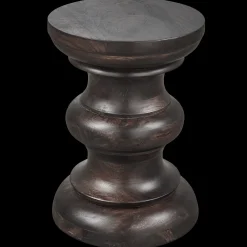 Outlet WOOOD Jonah Bijzettafel Dark Brown