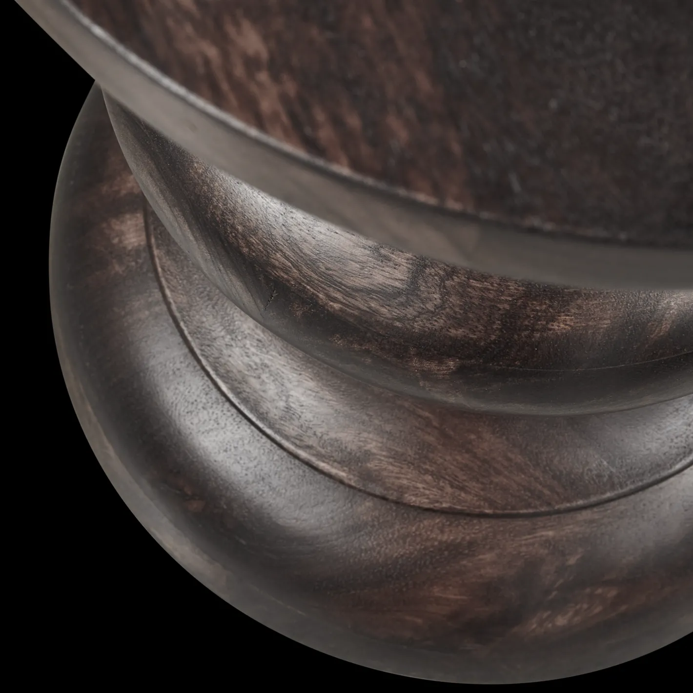 Outlet WOOOD Jonah Bijzettafel Dark Brown